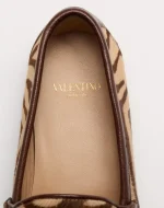 Valentino Vlogo Signature Pony-Effect Calfskin Loafer 20Mm - Image 6